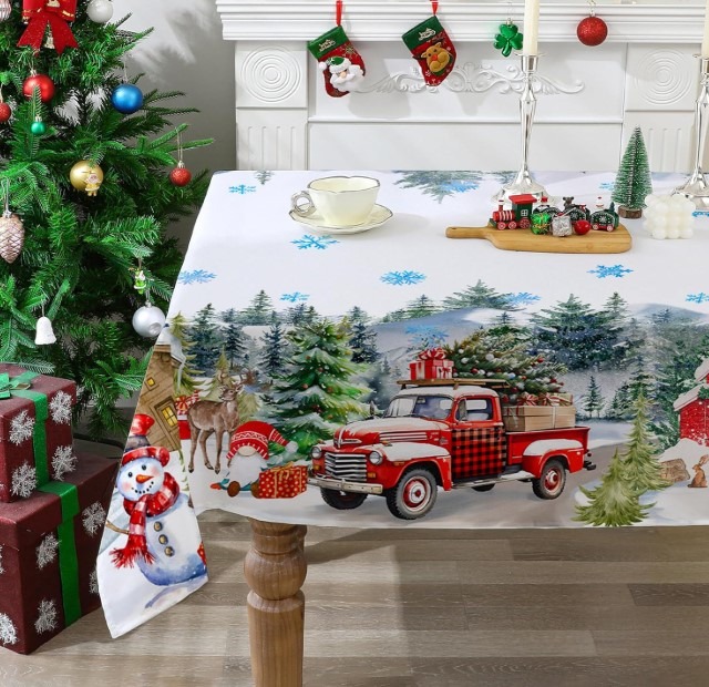 Christmas Tablecloth!