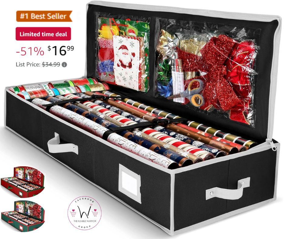 Wrapping Paper Organizer Storage