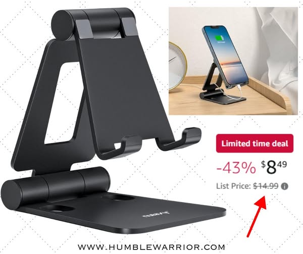 Nulaxy Dual Folding Cell Phone Stand