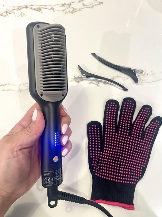 Hair Straightener Brush