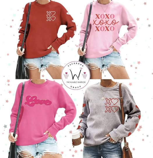 pullovers for Love Day