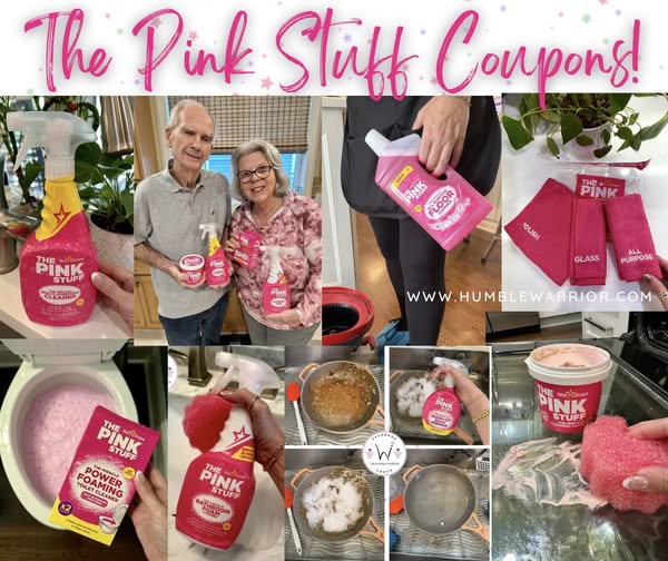 The Pink Stuff must have cleaners