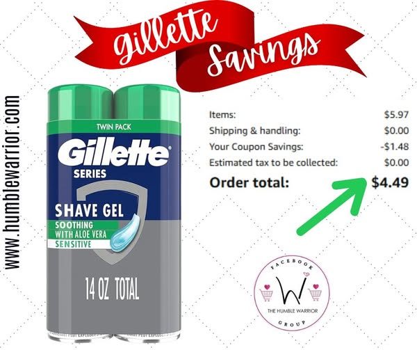 Gillette Series 3X Action Shave Gel