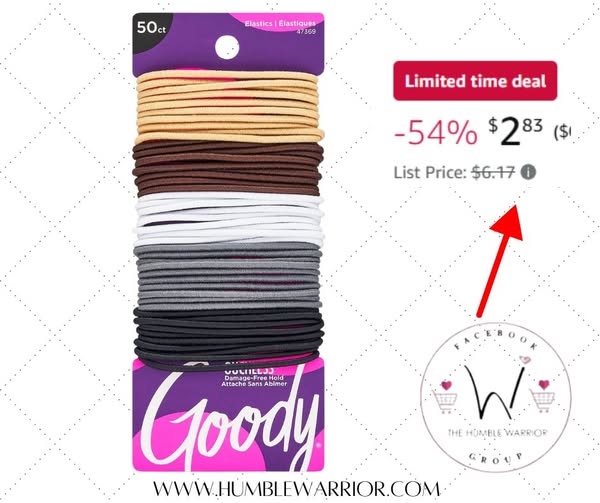 Goody Ouchless Elastic Hair Ties
