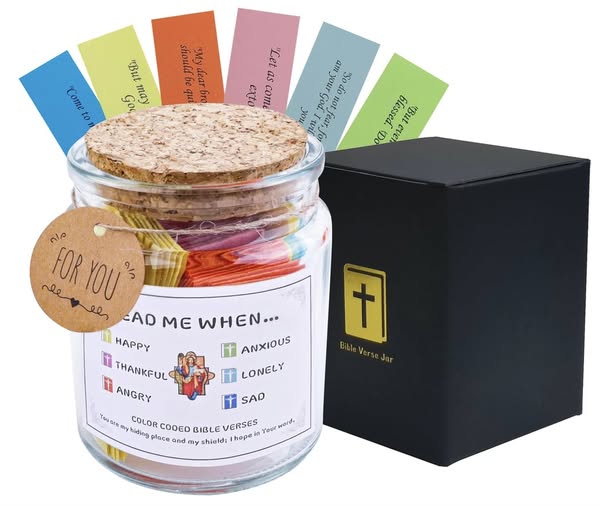Bible verse in a jar