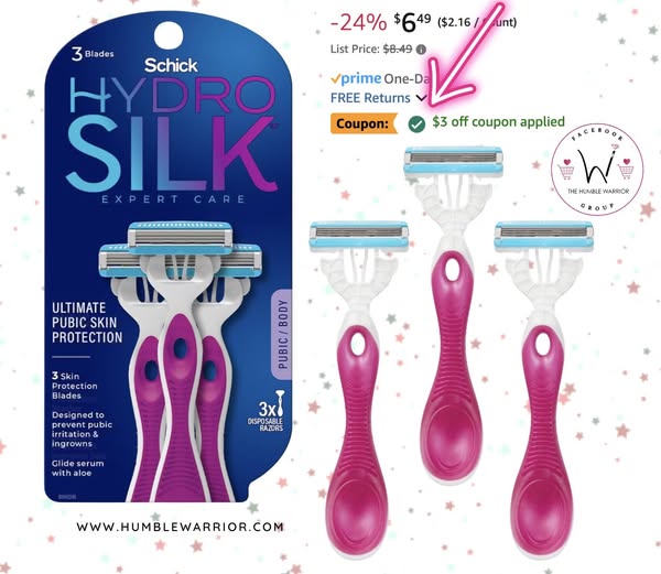 Schick Hydro Silk Ultimate bikini razors
