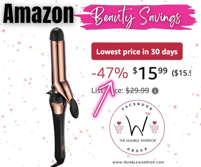 CONAIR Rose Gold Titanium 1 1/4-Inch Curling Iron