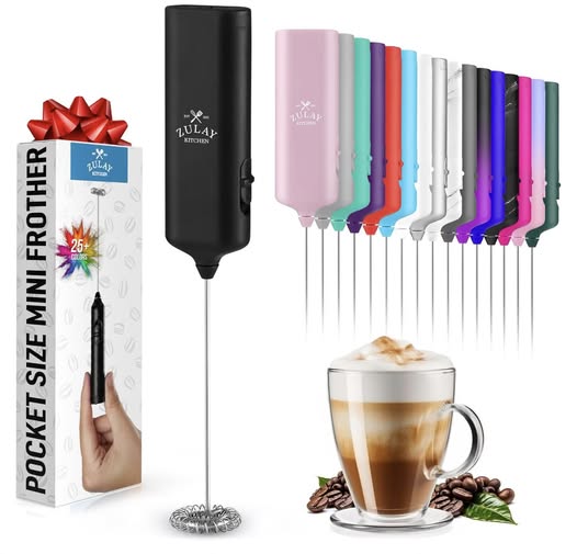 Zulaly Mini & Mighty Milk Frother Wand