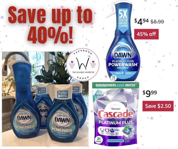 Dawn Platinum Powerwash Dish Spray