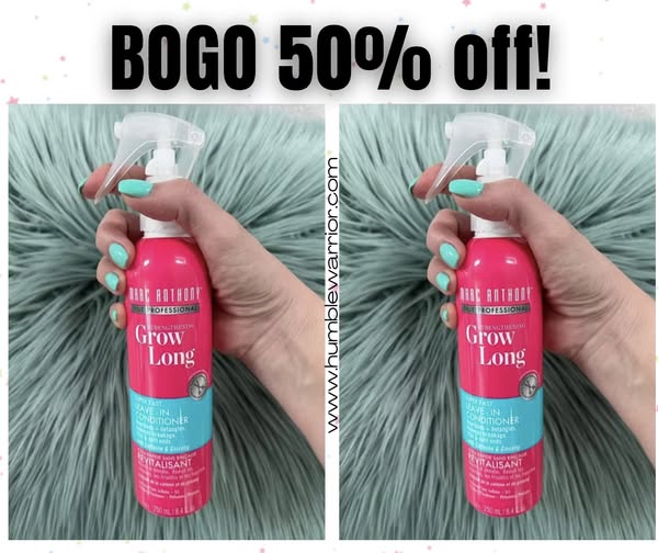 Marc Anthony Grow Long Biotin Leave In Conditioner!