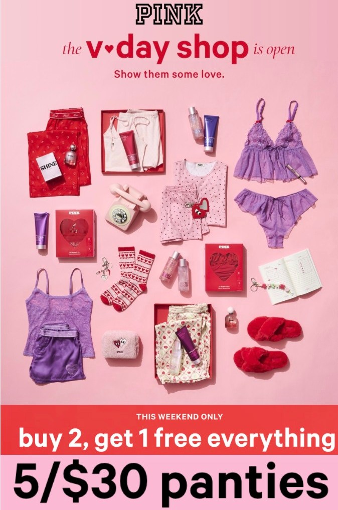 Valentine’s Day at PINK