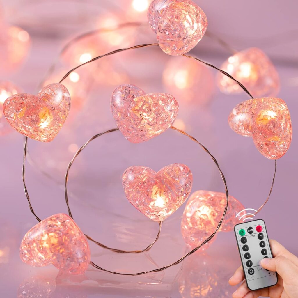 Heart Shaped Fairy Lights
