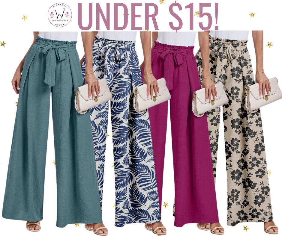 Wide Leg Palazzo Pants!