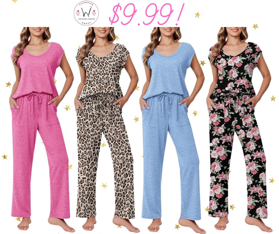 2 Piece Pajama/Lounge Sets from Ekouaer!