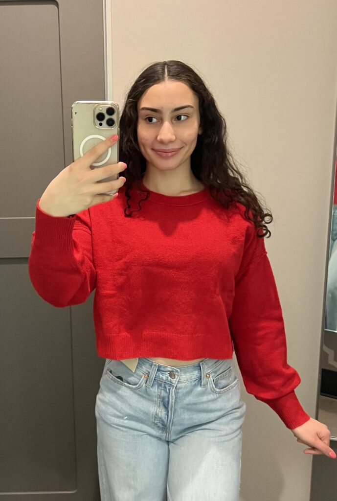 Cropped Pullover Sweater!