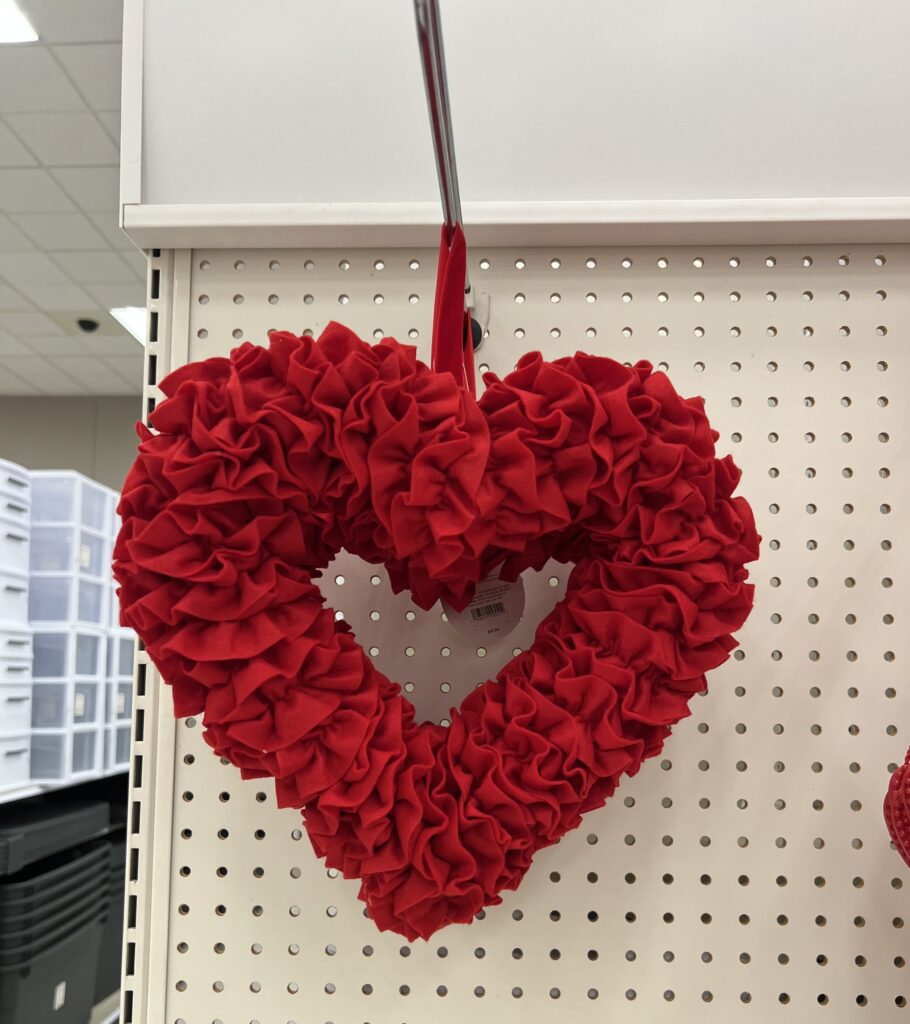 Felt Valentine’s Day Wreath!