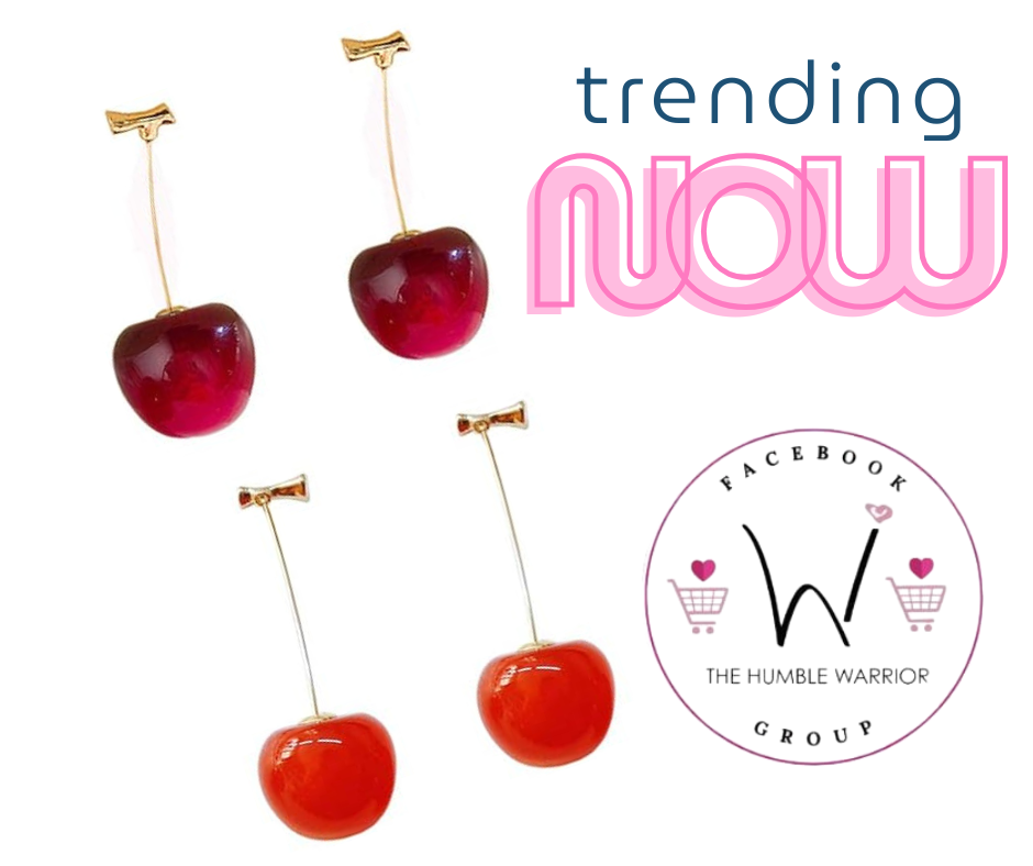 Adorable Cherry Earrings