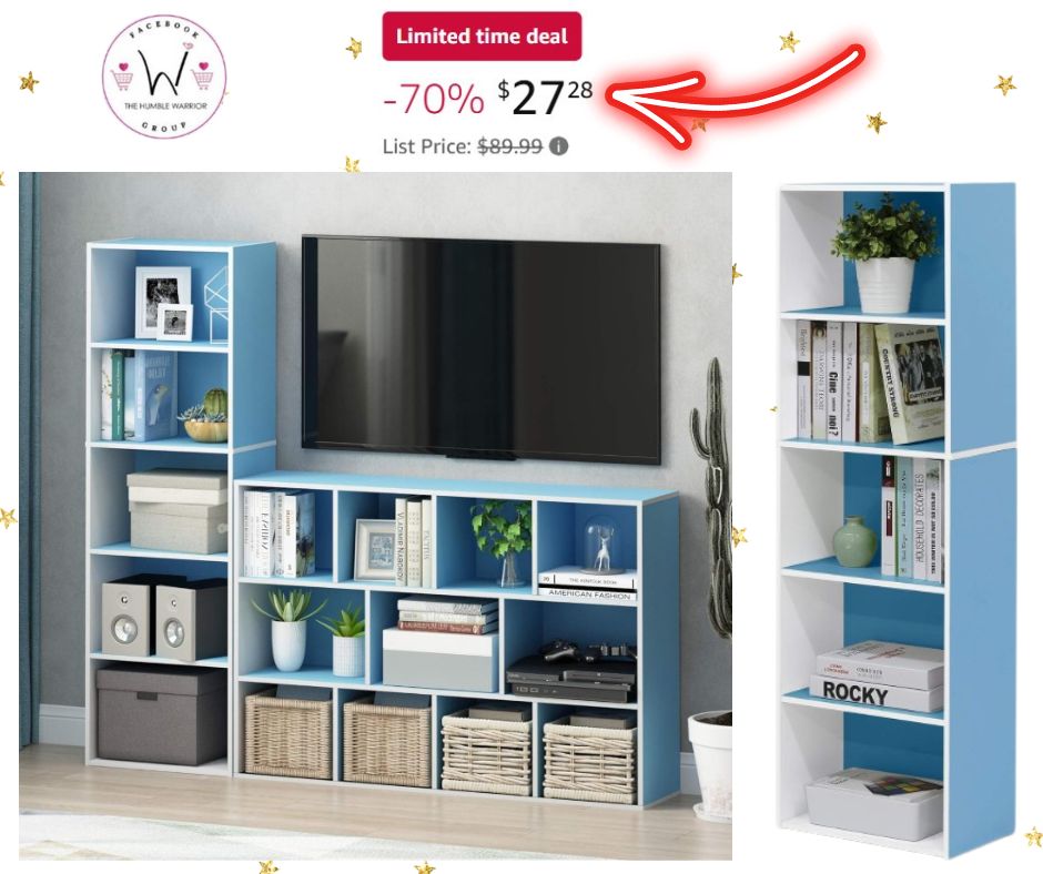 Furinno Luder 5-Tier Bookcase!