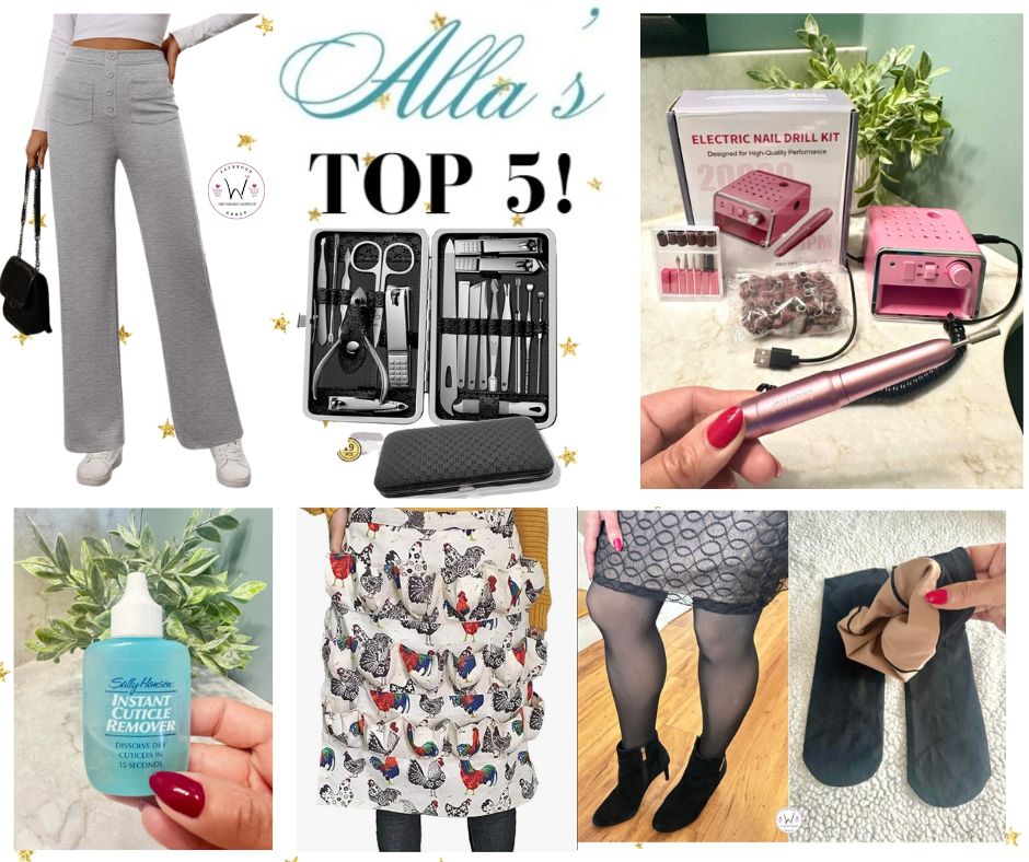 Alla’s TOP 5 best-selling items posted yesterday plus a bonus item!