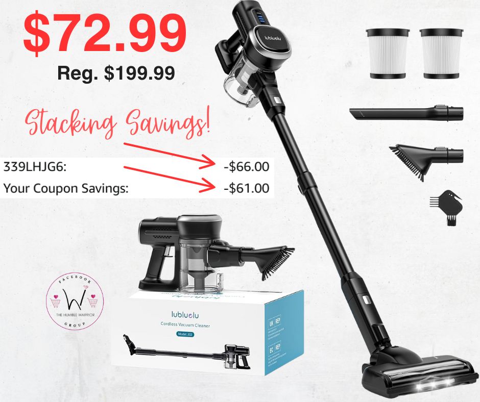 Lubluelu Cordless Vacuum Cleaner