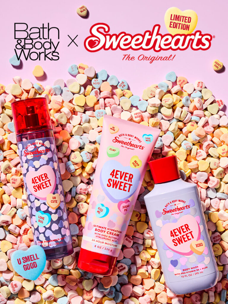Bath & Body Works x Sweethearts