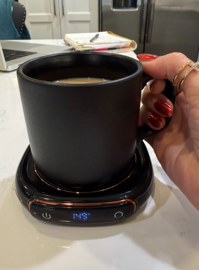 Lerat Coffee Mug Warmer & Mug Set!