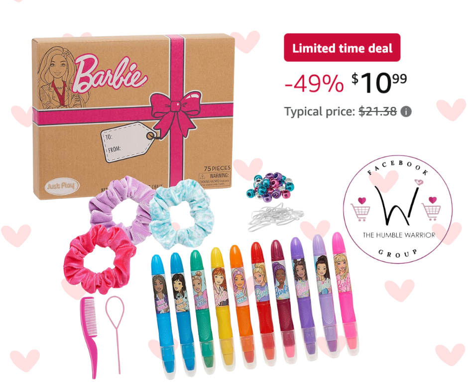 Barbie Salon Hair Chalk Set on Drop