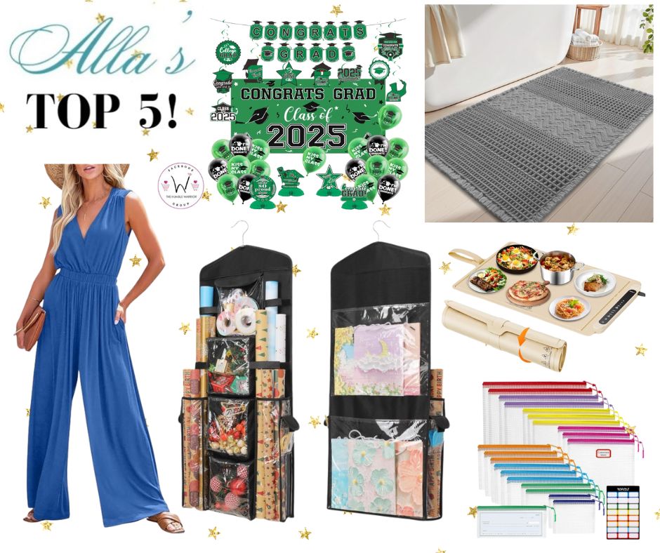 Alla’s TOP 5 best-selling items posted yesterday plus a bonus item!