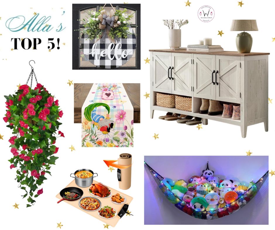 Alla’s TOP 5 best-selling items posted yesterday plus a bonus item!