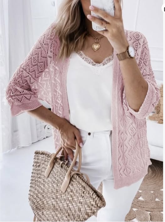 light weight crochet cardigan