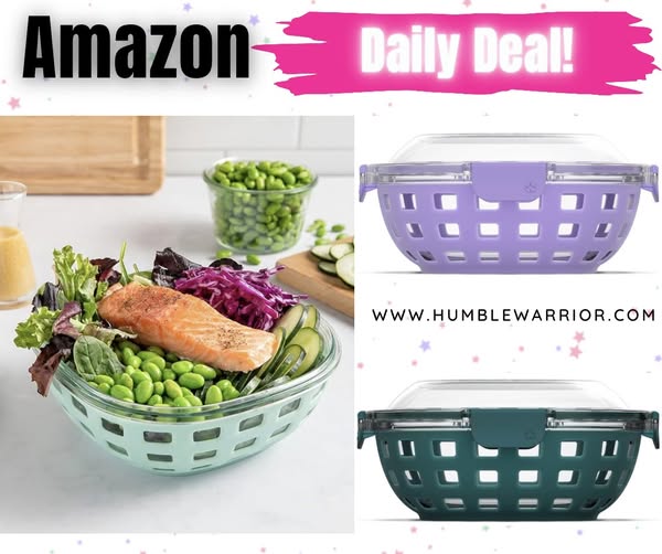 Ello Duraglass Meal Prep Lunch Bowl Container