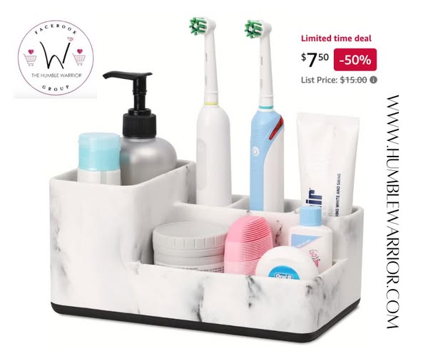 5 Slot Toothbrush Holder