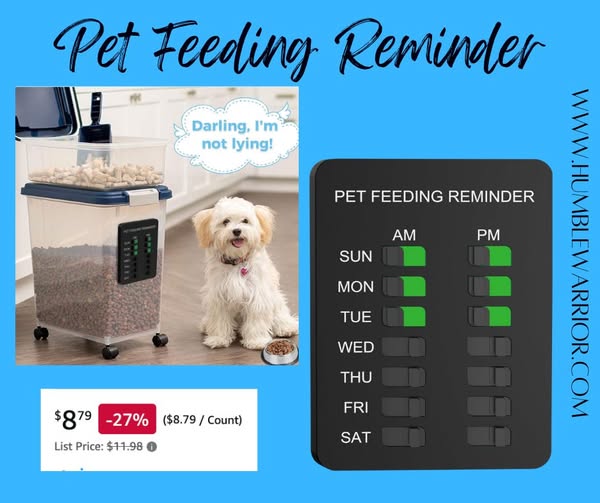 Don’t Forget to Feed Your Furry Friend!