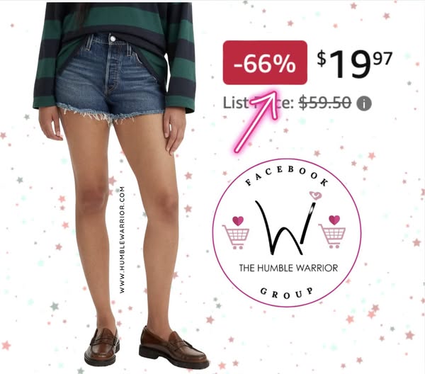Levi’s Women’s 501 Original Shorts