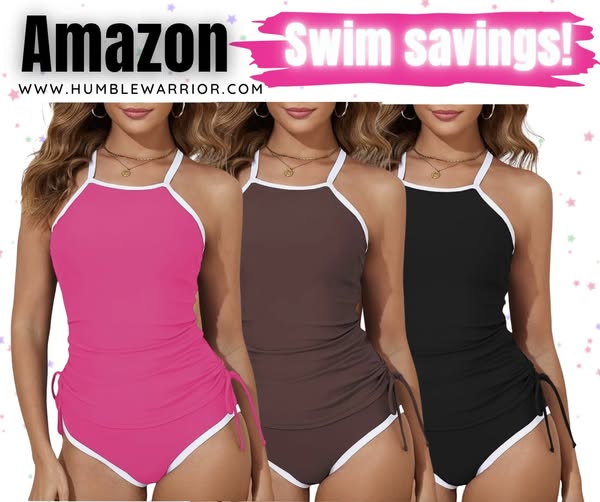 Aleumdr 2 Piece Tankini Swimsuit