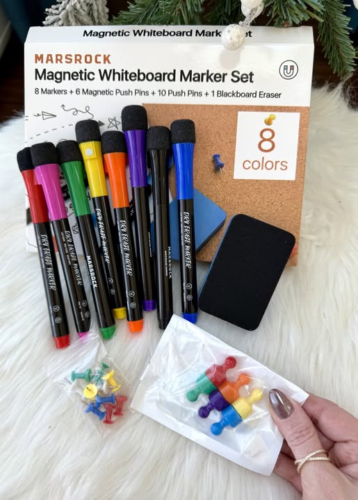 Marsrock set of 12 Fine Tip Dry Erase Markers