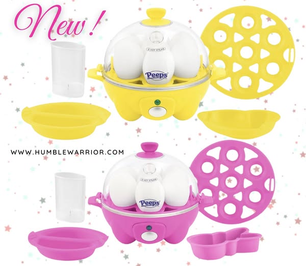 PEEPS x Dash Bunny Rapid Egg Cooker
