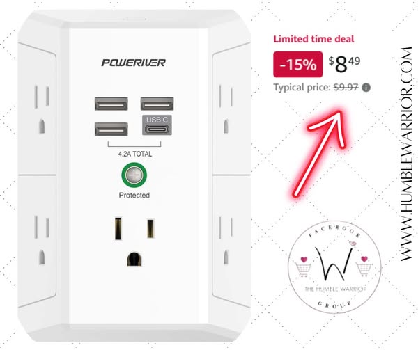 POWERIVER Surge Protector