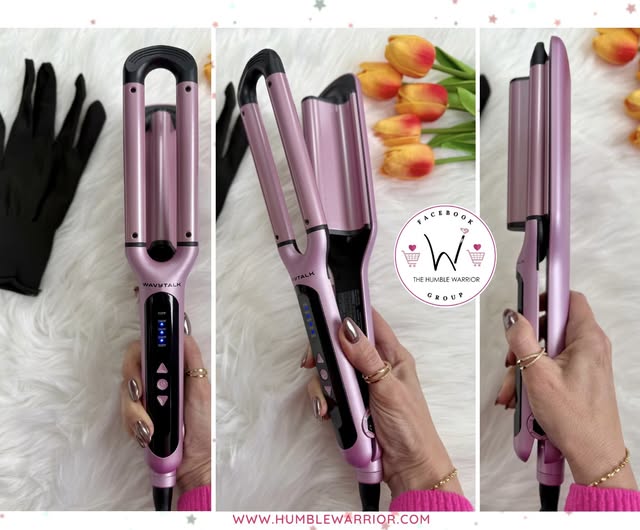 Wavytalk 3-Barrel Curling Iron!