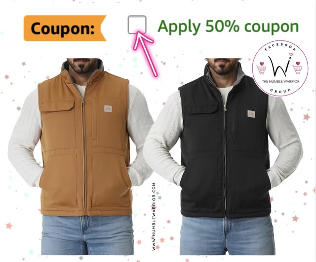 TUAOVA store fleece lined vest
