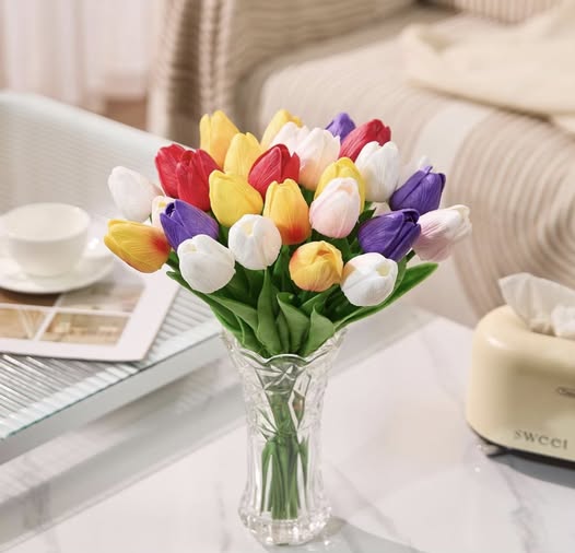 real feel tulips