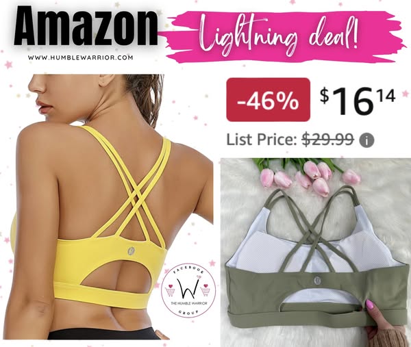 Running Girl sports bra
