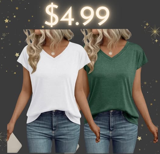 v-neck tee from LILLUSORY