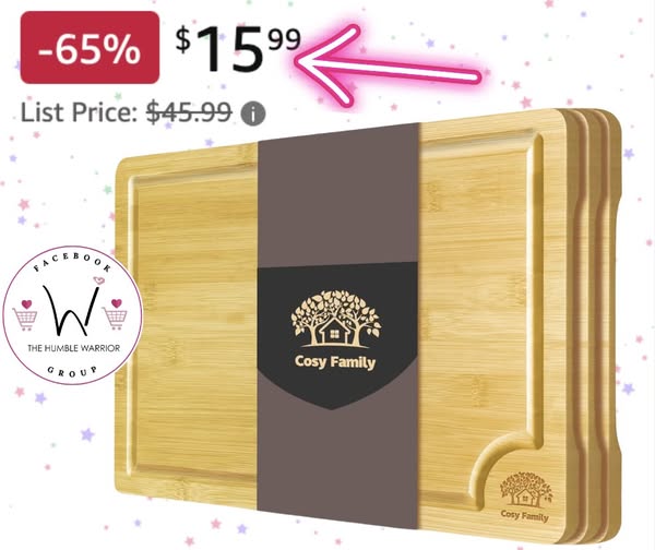 Cosy Family Wood Cutting Boards!