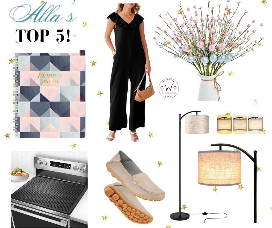 Alla’s TOP 5 best-selling items posted yesterday plus a bonus item!