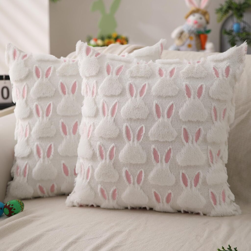 Easter Bunny Pillow Covers!