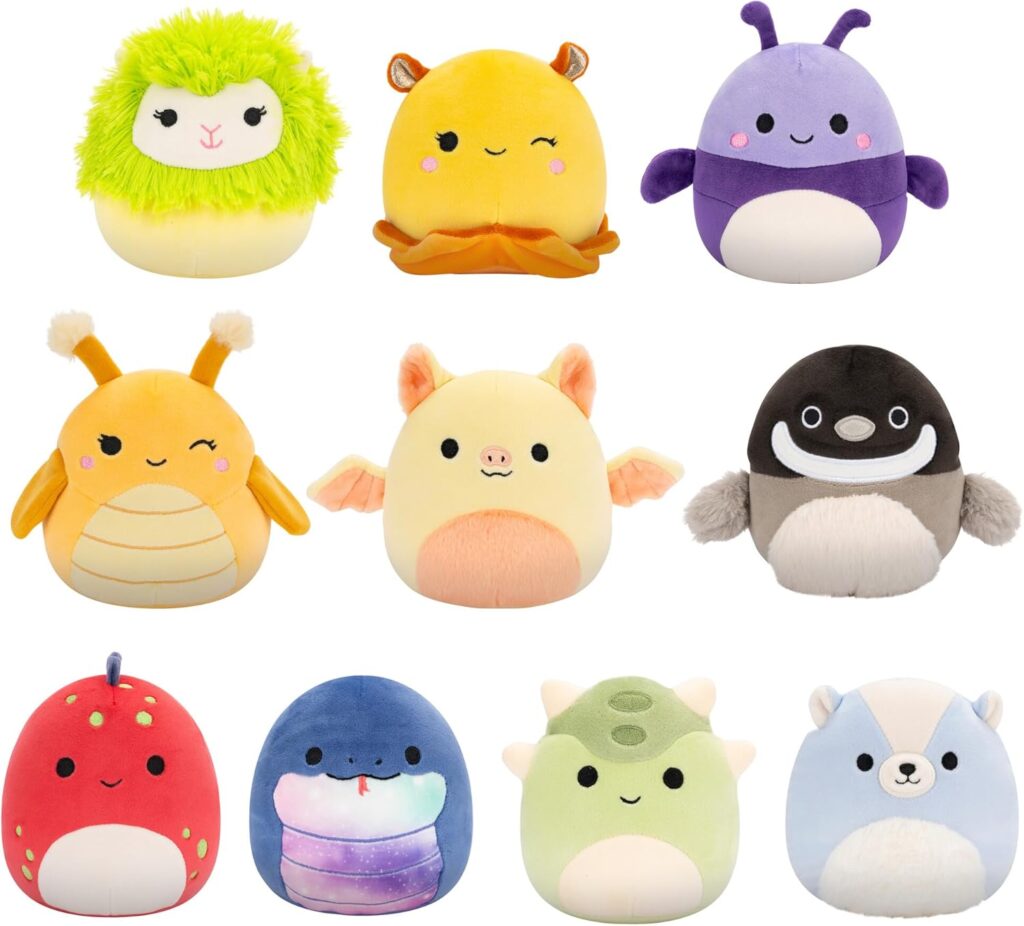 10 Pack of 5″ Squishmallows!