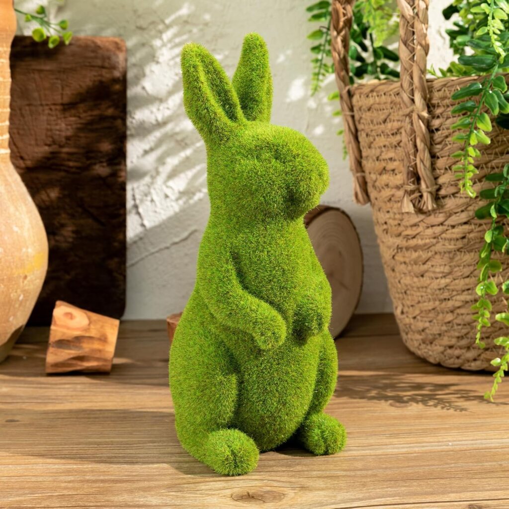 Moss Rabbit Decor!