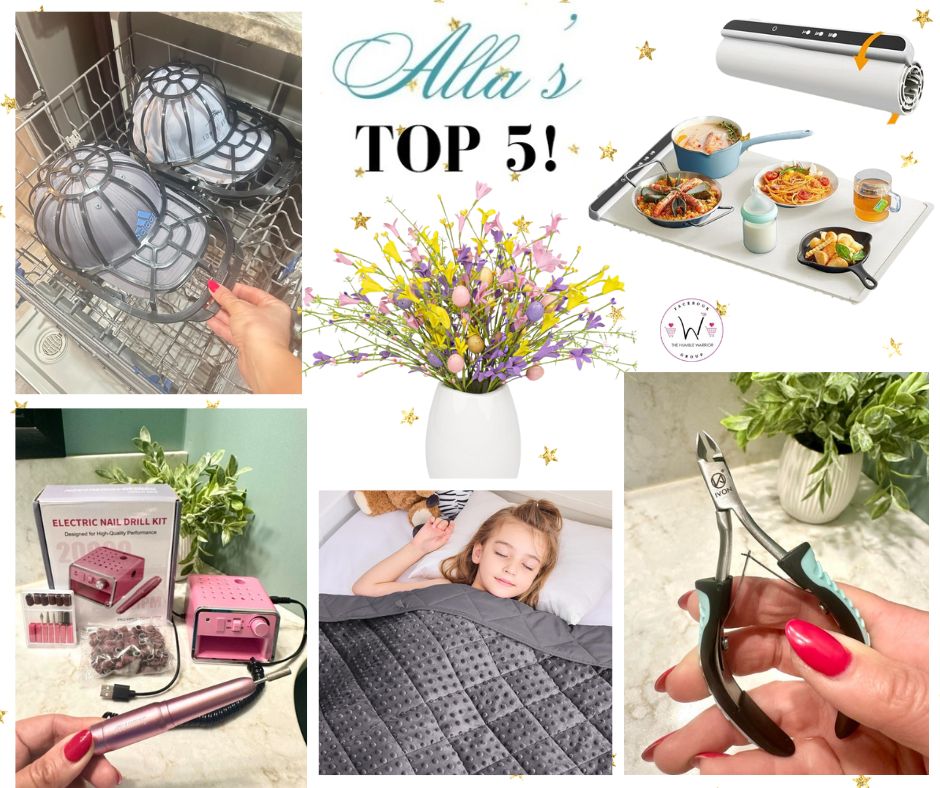 Alla’s TOP 5 best-selling items posted yesterday plus a bonus item!