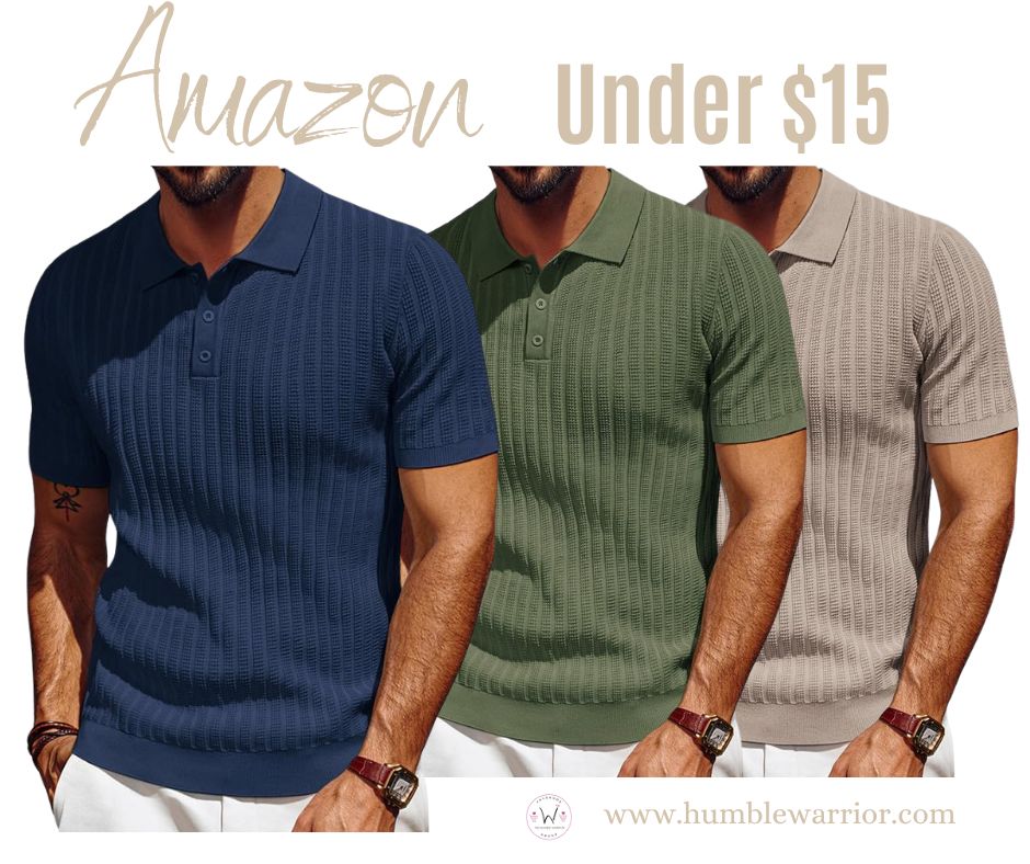 Men’s Knit Polo Shirt